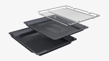 HRG7764B1 Einbau-Backofen mit Dampfunterstützung, 60 x 60 cm, Schwarz