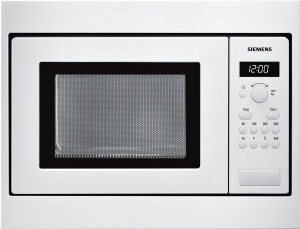 Siemens HF15M252 Einbau-Mikrowelle weiß NUR für 50cm breiten Oberschrank (Hängeschrank!!) geeignet!