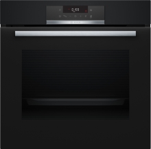 Bosch HBA172BB0 Einbau-Backofen, 60 x 60 cm, Schwarz