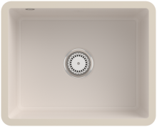 331002KR Subway 60 SU Crema Keramikspüle Excenterbetätigung Unterbauspüle 60 cm Unterschrank