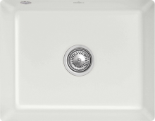 331002SM Subway 60 SU Steam Keramikspüle Excenterbetätigung Unterbauspüle 60 cm Unterschrank