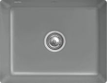 Villeroy & Boch 331002SL Subway 60 SU Stone Keramikspüle Excenterbetätigung Unterbauspüle 60 cm Unterschrank