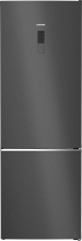 Siemens KG49NAXCF Freistehende Kühl-Gefrier-Kombination mit Gefrierbereich unten 203 x 70 cm BlackSteel