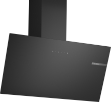 Bosch DWK85DK6K Wandhaube 80cm Schwarz DirektSelect LED-Beleuchtung Filtersättigung EEK: A