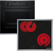 Bosch HBD671FH62 (HBG278BB3,PKN645BA2E) Backofenset 60cm Elektrokochfeld mit Rahmen