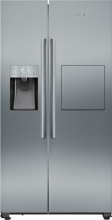 Siemens KA93GAIDP Side-by-Side Edelstahl AntiFingerprint noFrost Festwasseranschluss LED-Beleuchtung