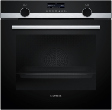 Siemens HB579GBR3 Backofen 60cm Edelstahl Pyrolyse TFT-Display cookControl40 14Heizarten softMove