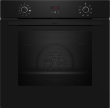 Neff B1CVD0AK3 Backofen Dampfunterstützung Schwarz 8Heizarten BaseSteam LED-Display EasyClean