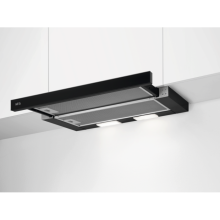 DPK3632B Flachschirmhaube 60cm schwarz LED-Beleuchtung