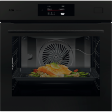 AEG BS7810T PremiereLine Backofen SteamPro MattBlack Kochassistent 5-Jahre-Herstellergarantie