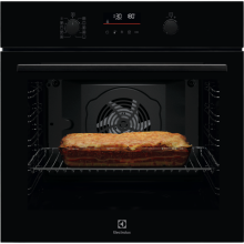 Electrolux EOF6P46Z Backofen 60cm schwarz Pyrolyse 9Heizarten 45Automatikprogramme EXPloreDisplay Versenkknebel