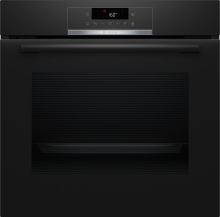 Bosch HBA571BB3 Backofen 60cm Schwarz Pyrolyse AutoPilot10 5Heizarten TouchControl