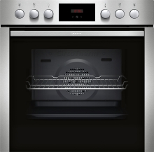 Neff E1CCD2AN4 Einbau Herd kochfeldgebunden Edelstahl 7Heizarten LED-Display EasyClean