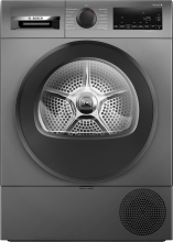 Bosch WQG243DR10 Wärmepumpentrockner 9kg grau AutoDry EasyCleanFilter TouchControl LED-Display EEK:C