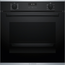 Bosch HBG237BB4 Backofen 60cm schwarz AutoPilot10 8Heizarten EcoClean Versenkknebel AirFry