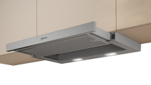 Neff D46BR12X7 Flachschirmhaube 60cm Silbermetallic LED-Beleuchtung