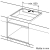 Neff TTT5960N (T59TT60N0 ) Induktionskochfeld 90cm autark TwistPad 3Flexzonen Designrahmen