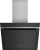Siemens LC67KHM60 Schwarz mit Glasschirm Wand-Esse, 60 cm