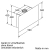 Bosch DWF67KM60  schwarz Wandesse, 60 cm Flach-Design