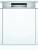 Bosch SMI4HDS52E Geschirrspüler integrierbar 60 cm Edelstahl HomeConnect