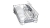Bosch SPS2XMI01E Stand Geschirrspüler Edelstahl lackiert 45 cm HomeConnect AntiFingerprint 46dB EEK:F