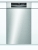 Bosch SPU6ZMS35E Unterbau Geschirrspüler Edelstahl 45 cm Zeolith HomeConnect EmotionLigth