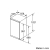 Bosch KIL32ADF0 Einbau Kühlschrank mit Gefrierfach 103 cm Nische Flachscharnier VitaFreshPlus