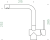 Schock LAIOS Puro ( 517000PUR ) Edelstahl lackiert Puro Festauslauf HD Flüsterperlator, Schwenkbereich 360°