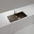 Schock Mono D-100L-FB Bronze ( MOND100LFBBRO ) Unterschrank 60 cm Flächenbündig CRISTADUR®