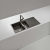 Schock Signus D-150-FB Silverstone ( SIGD150FBSIL ) Unterschrank 60 cm Flächenbündig CRISTADUR®