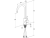 Villeroy & Boch 92530005 Umbrella Anthracite Küchenarmatur Festauslauf Hochdruck