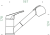Schock COSMO Asphalt ( 525122GAS ) Chrom lackiert Asphalt Ausziehbarer Auslauf HD Schwenkbereich 140°