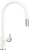 Schock HEKATE Weiß ( 549120W ) Chrom pulverbeschichtet Weiß Ausziehbarer Auslauf HD Schwenkbereich 180°