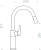 Schock SC-520 Carbonium ( 555120CAR ) Chrom CRISTADUR® Ummantelung Carbonium Ausziehbarer Auslauf HD 120°