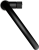 Schock GOTA Schwarz ( 521000S ) Chrom pulverbeschichtet Schwarz Festauslauf Hochdruck Schwenkbereich 360°