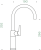 Schock SC-520 Puro ( 555000PUR ) Chrom CRISTADUR® Ummantelung Puro Festauslauf HD Schwenkbereich 360°