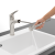 Villeroy & Boch 928200LC Junis Sky Shower Edelstahl massiv Küchenarmatur Schlauchbrause Hochdruck