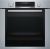 Bosch HBG378AS0 EXCLUSIV (MK) Einbau-Backofen 60 x 60 cm Edelstahl AutoPilot Pyrolyse 3D-Heißluft