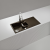 Schock Waterfall D-150-A Bronze (WATD150ABRO1) Unterschrank 60 cm Aufliegend CRISTADUR®