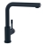 Villeroy & Boch 96970106 Steel Shower matt Black mit Schlauchbrause 360° Schwenkbereich