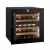 Swisscave WLI-90DF Weinkühlschrank fü Kücheneinbau 2 -Zonen | 22 Flaschen | 60cm | Mahagoni