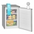 Bomann GS2186.1 Gefrierschrank Edelstahl-Optik 85 Liter,