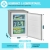 Bomann GS2186.1 Gefrierschrank Edelstahl-Optik 85 Liter,