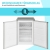 Bomann GS2186.1 Gefrierschrank Edelstahl-Optik 85 Liter,