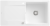 Villeroy & Boch 333602R1HL12 Siluet 60 Weiß Alpin Keramikspüle Excenterbetätigung Einbauspüle 60 cm Unterschrank