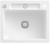 Villeroy & Boch 334602RWHL1 Siluet 60 S Stone White Keramikspüle Excenterbetätigung Einbauspüle 60 cm Unterschrank