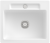 Villeroy & Boch 334602RWHL2 Siluet 60 S Stone White Keramikspüle Excenterbetätigung Einbauspüle 60 cm Unterschrank
