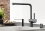Blanco 525807 LINUS-S schwarz matt HD-Armatur mit ausziehbarer Schlauchbrause