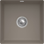 Villeroy & Boch 332501TR Subway 50 SU Timber Keramikspüle Handbetätigung Unterbauspüle 50 cm Unterschrank