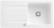 Villeroy & Boch 336002KGHL12 Architectura 60 Snow White Keramikspüle Excenter Einbauspüle 60 cm Unterschrank